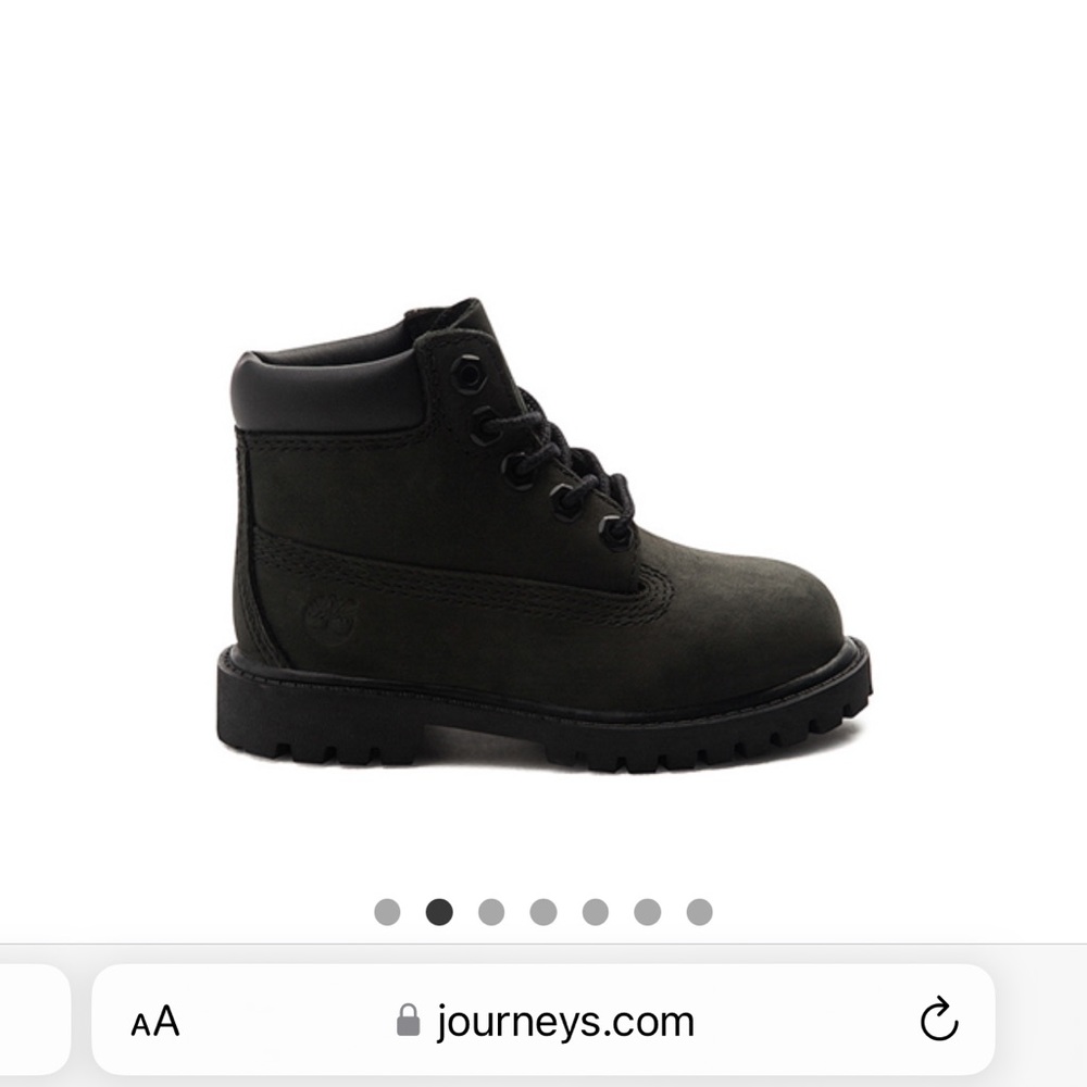 6C BLACK TIMBERLANDS!